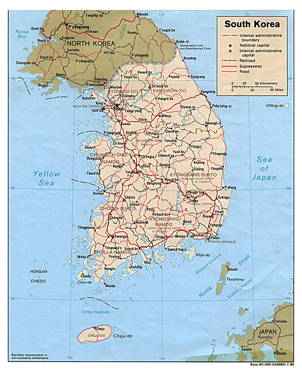 South Korea Full Map Maps Of South Korea | Detailed Map Of South Korea In English | Tourist Map  Of South Korea | Road Map Of South Korea | Political, Administrative,  Relief, Physical Map Of South Korea