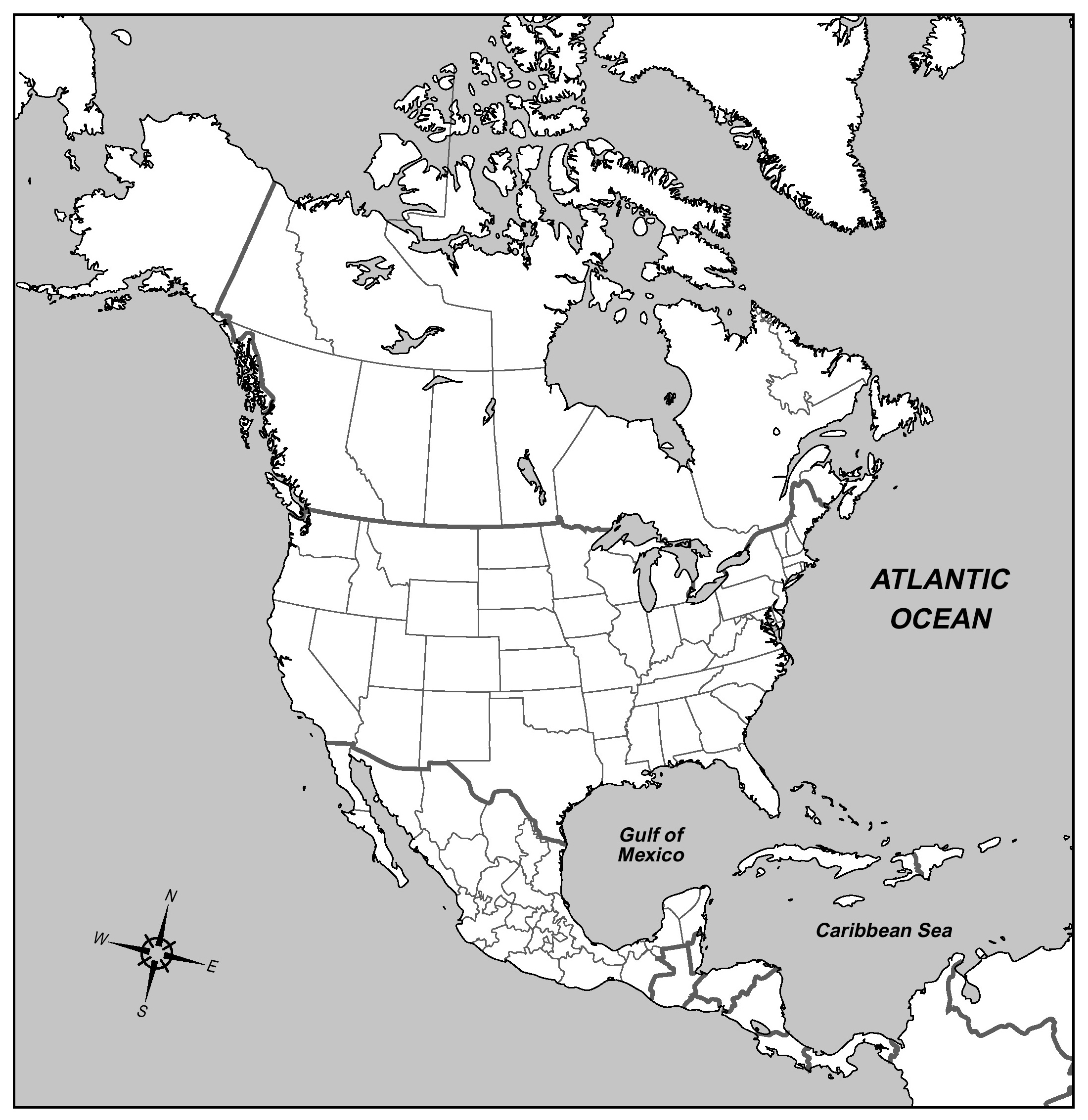 Maps Of North America And North American Countries Political Maps Administrative And Road