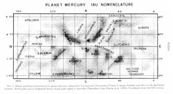 Detailed map of Mercury - 1978.