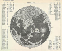 Map of the Moon - 1890.